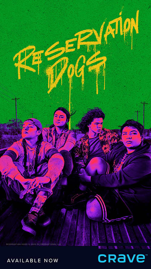 TekSavvy TV featuring premium channel content - Reservation Dogs