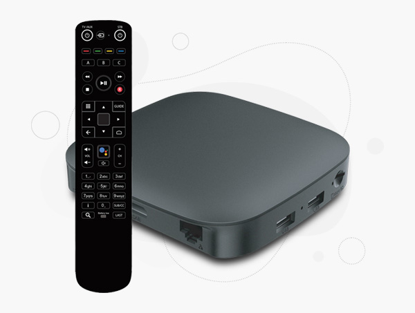 TekSavvy TV Box and Remote